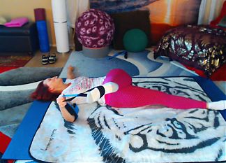 Hip openers, intermediate work. Join my faphouse for more yoga, behind the scenes, nude yoga and spicy stuff